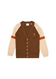 Resim U.S. Polo Assn. U.s. Polo Assn. Erkek Çocuk Haki Hırka Triko 50317146-vr027 