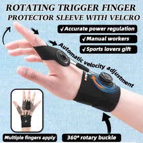 Resim Döner Tetik Parmak Koruyucu Kılıf - Rahat Giyim, Sol/Sağ El ve Bütün Parmaqlar İçin Evrensel Bowling Tenis Beyzbol Badminton Spor Severler İçin Hediye Olarak Uygundur, Atletik Aksesuar,Oyun Ekipmanları,Ergonomik Tasarım,Hafif Koruyucu,Dayanıklı Malzeme,Güçlendirilmiş Dikiş,Parmak Koruyucu,Koruyucu Kapak,Beyzbol Oyuncuları,Tenis Oyuncuları 