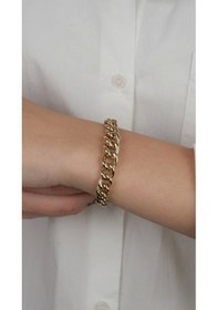 Resim Arpaş 14 Ayar Altın Zincir Bileklik Gold Sarı Altın 