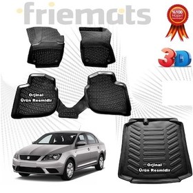 Resim Seat Toledo 3D Havuzlu Paspas+ Bagaj Havuzu 2013-2020 Arası N11.29990 