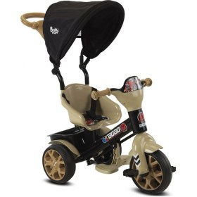 Resim 121 Bobo Üç Tekerlekli Ebeveyn Kontrollü Çocuk Bisikleti 