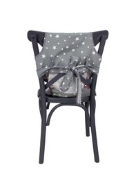 Resim Sevi Bebe Kumaş Mama Sandalyesi Art-152 Gri Yıldız Çok Renkli 