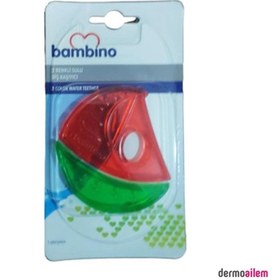 Resim Bambino 2 Renkli Sulu Diş Kaşıyıcı Kırmızı Yeşil P0656 