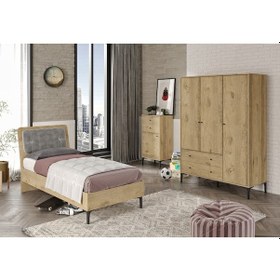 Resim Focus Wood Genç Odası %100mdf Meşe 