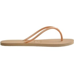 Resim Tubular Golden Dore Kadın Terlik-2219 Dore 