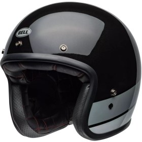 Resim Bell Custom 500 ECE6 Apex Black Flake S Açık Yüz Motosiklet Kaskı `+ Ücretsiz Motosiklet kar maskesi 
