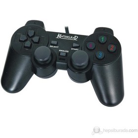 Resim KT-1081C PC USB Analog/Digital Titreşimli Gamepad 