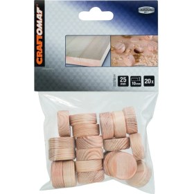 Resim Craftomat Pivot Dübel 25X10 mm (20 Adet) 