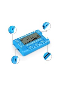 Resim Rc 1-8s Lipo Li-ıon Life Nimh Pil Kapasite Ve Voltaj Test Cihazı Pil Ölçer 