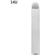 Resim 20 Adet 14 U Kalıcı Makyaj - Microblading İğnesi 