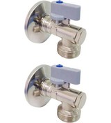 Resim Eca Filtreli Çamaşır / Bulaşık Makinası Musluğu 1/2 2 Adet 602111059 Krom 