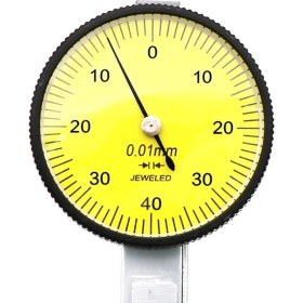 Resim Yüksek Hassasiyetli Komparatör Saati 0-0.8mm, Profesyonel Kullanım 