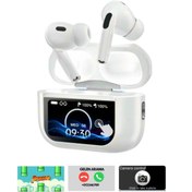 Resim VOOKA Air Pro 2 Anc Dokunmatik Ekranlı Bluetooth Kulaklık İos Android Tüm Telefonlara Uyumlu Kulaklık 