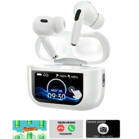 Resim VOOKA Air Pro 2 Anc Dokunmatik Ekranlı Bluetooth Kulaklık İos Android Tüm Telefonlara Uyumlu Kulaklık 