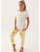 Resim Roly Poly 3394 Today Krem Kız Çocuk Pijama Takımı Krem 