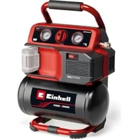 Resim Asseds Store Akülü Kompresör Te-Ac 18/75 Li Of-Solo Power X- (18 V, Maks. 8 Bar, 5 L Tank, 75 L/dakika Emiş Kapasitesi, 2x Basıç Göstergesi) 