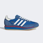 Resim Adidas Originals Sl 72 Rs Erkek Mavi Spor Ayakkabı Düz Ig2132 Mavi 