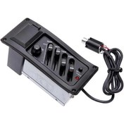 Resim AyrStore ME-40 Gitar Preamp 4-Band EQ Ekolayzer Piezo Pickup Amplifier Tunerli 