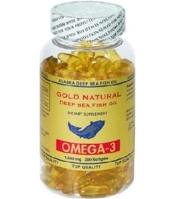 Resim Gold Natural Omega 3 200 Softgel Balik Yaği 