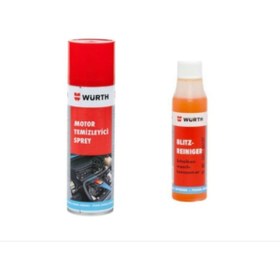 Resim Würth Motor Temizleyici Sprey 500 Ml+ Cam Sabunu 