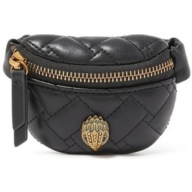 Resim Kurt Geiger Kensington Drench Deri Bileklikli Cüzdan 20x12 Cm Şık Ve Fonksiyonel Tasarım Siyah 