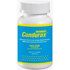 Resim Condurax Glucosamine Shark Cartilage 200 Tablet 