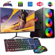 Resim ROGAME İ7 13700F 16GB DDR4 480SSD 12GB RTX3060 24\ Mon. Oyun Bilgisayarı 