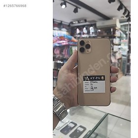 Resim Apple iPhone 11 Pro Max İkinci El TR | 64 GB | Altın 