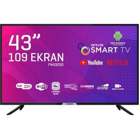 Resim Fenoti FN43250 43" 109 Ekran Uydu Alıcılı Full HD Android Smart LED TV 