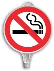Resim Hayat Trafik - Sigara İçilmez Yuvarlak Levha Çift Taraflı Baskı 