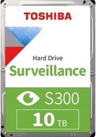 Resim Toshiba S300 Pro Surveillance Md10ada10tv 10tb 512mb 7200rpm Sata Adad10tos0018 