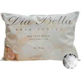 Resim %100 Kaz Tüyü Yastık / 1 Adet 