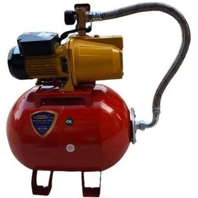 Resim Jet 100m 1 Hp 5 Kat 6 Daire 24 Lt Yatık Tank Kitli Paket Hidrofor 
