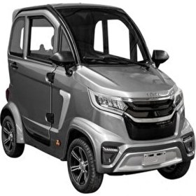 Resim Volta Elektrikli Araç Gümüş Gri 250 Kg Taşıma Kapasitesi ve 4 Tekerlek ile Modern Tasarım 