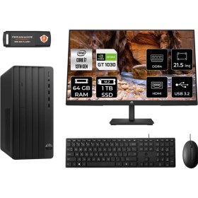 Resim Hp Pro Tower 290 G9 Intel Core I7 13700 64GB 1tb SSD GT1030/4GB 21.5" Fhd Monitör Fdos 8T2X1ES Masaüstü Bilgisayar & Per4 USB Bellek 8T2X1ESMNT3348 