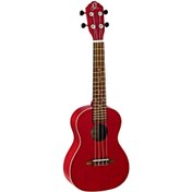 Resim Ortega Rufire RUFIRE Concert Ukulele (Red Satin) 