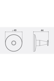 Resim Eca Serel Banyo Lale Askılık Tekli / Banyo Askısı 140101007 E.C.A 