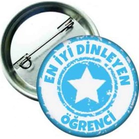 Resim Hediye Panayırı - En Iyi Dinleyen Öğrenci Rozeti (20 Adet) 