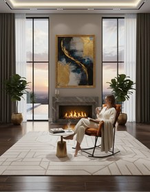 Resim OdinBazaar Farby Sallanır Sandalye & Dinlenme Koltuğu Turuncu 