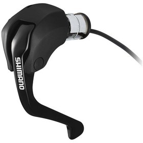 Resim Shimano Ultegra DI2 ST-R8060 2 Vites TT Bisiklet Sol Vites-Fren Kolu Siyah 