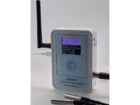 Resim Argekip Gprs Çift Problu Sıcaklık ve Nem Takip Cihazı 