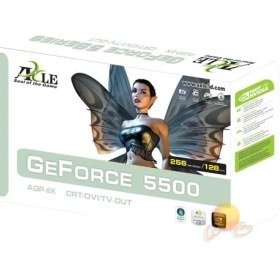 Resim Axle Nvidia Geforce FX5500 256MB 128BIT Agp 8X Ekran Kartı 