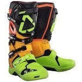 Resim Leatt 5.5 Flex Lock Citrus Motosiklet Bot Yeşil 