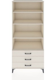 Resim Hyperion Dolap 4 Raflı 3 Çekmeceli 88x44x195 Aytaşı-aytaşı Aytası 