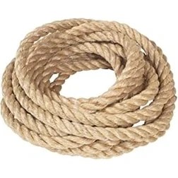 Resim Storemax Jüt Halat Dekor Ipi 5 mm 10 Metre Ip Halat Ip Hasır Ip Jüt Kendir Ip 
