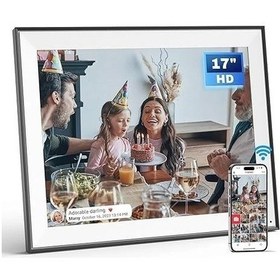 Resim Arktronic 17 Inc Hd Ekstra Büyük Dijital Resim Çerçevesi 64 Gb 1280x960hd, Siyah 
