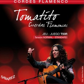 Resim Savarez T50R Tomatito Normal Tension Flamenco Gitar Teli 