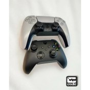 Resim 2 Adet Duvara Monte Edilebilen PS5 PS4 Xbox Joystick Controller Tutucu Gamepad Stand Gaming Aksesuar 