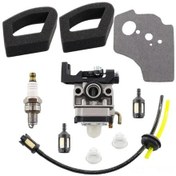 Resim Dianziye Honda Gx25/gx35/gx 25 35 Hht35 Hht35s Fg110 Biçme Makinesi Motoru İçin Karbüratör Seti - Hava Filtresi Değişimi 16100-z0h-825, 17211-z0h-000 