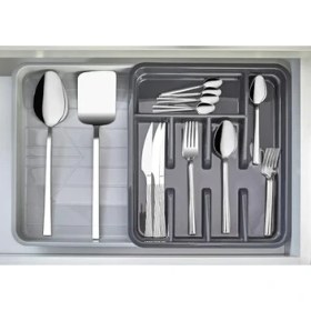 Resim Storemax Ayarlanabilir Çekmece Içi Kaşıklık, Sürgülü Yapı, 29X33 Cm, 50X33 Cm'ye Kadar Genişletilebilir 